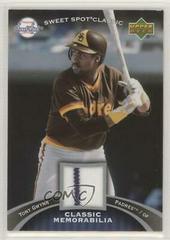 Tony Gwynn #CM-GW Baseball Cards 2007 Upper Deck Sweet Spot Classic Classic Memorabilia Prices