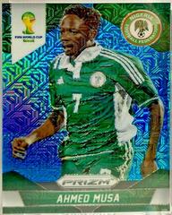 Ahmed Musa [Blue Pulsar] #154 Soccer Cards 2014 Panini Prizm World Cup Prices