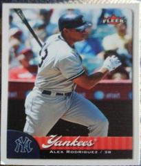 Alex Rodriguez #123 Baseball Cards 2007 Fleer Prices