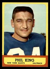 Phil King Football Cards 1963 Topps Prices