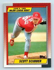 Scott Scudder #113 Baseball Cards 1990 Topps Major League Debut Prices
