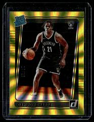 Day'Ron Sharpe [Yellow Laser] #215 Basketball Cards 2021 Panini Donruss Prices
