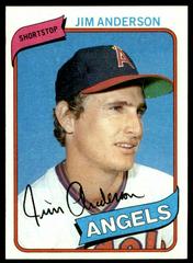 Jim Anderson #183 Baseball Cards 1980 Topps Prices