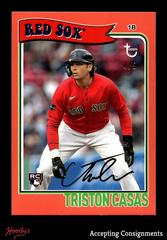 Triston Casas [Red] #36 Baseball Cards 2023 Topps Brooklyn Collection Prices