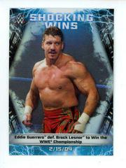 Eddie Guerrero #SW-10 Wrestling Cards 2020 Topps WWE Chrome Shocking Wins Prices