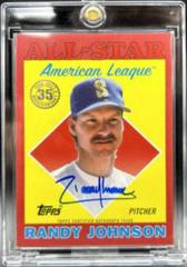 Randy Johnson [Red] #88ASA-RJ Baseball Cards 2023 Topps 1988 All Star Autographs Prices