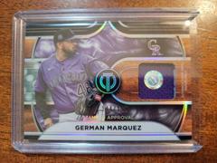 German Marquez Baseball Cards 2022 Topps Tribute Stamp of Approval Relics Prices