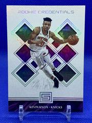 Kevin Knox Basketball Cards 2018 Panini Status Rookie Credentials Prices