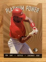 Ron Gant #PP 3 Baseball Cards 1995 SP Platinum Power Prices
