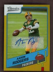 Aaron Rodgers [Premium Edition Significant Signature Gold] #38 Football Cards 2021 Panini Classics Prices
