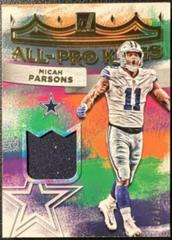 Micah Parsons #APK-12 Football Cards 2022 Panini Donruss All Pro Kings Prices