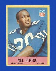 Mel Renfro Football Cards 1967 Philadelphia Prices