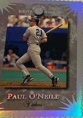 Paul O'Neill #50 Baseball Cards 1995 Panini Donruss Elite Prices