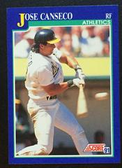 Jose Canseco #1 Baseball Cards 1991 Score Prices