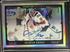 Spencer Knight [Rainbow Autograph] #PD-11 Hockey Cards 2021 O-Pee-Chee Platinum Photo Driven Prices