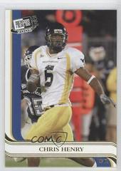 Chris Henry [Gold] #G25 Football Cards 2005 Press Pass Se Prices