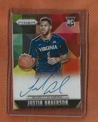 Justin Anderson #JAN Basketball Cards 2015 Panini Prizm Autographs Prices