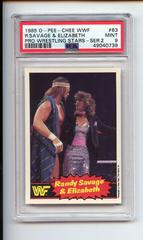 Randy Savage & Elizabeth #63 Wrestling Cards 1985 O Pee Chee WWF Series 2 Prices