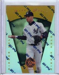 Derek Jeter [Mirror Gold] #51 Baseball Cards 1997 Pinnacle Certified Prices