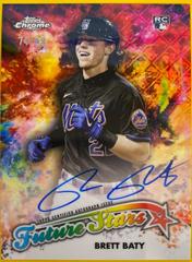 Brett Baty #FSA-BB Baseball Cards 2023 Topps Chrome Future Stars Autographs Prices