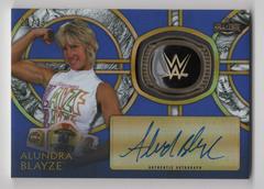 Alundra Blayze [Blue] Wrestling Cards 2018 Topps Legends of WWE Autographs Prices