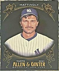 Don Mattingly #197 Baseball Cards 2021 Topps Allen & Ginter X Prices