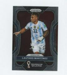 Lautaro Martinez Soccer Cards 2022 Panini Prizm World Cup Prices