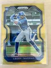 Leody Taveras [Gold Prizm] Baseball Cards 2021 Panini Prizm Prices
