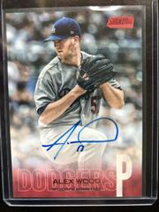 Alex Wood [Red] #SCA-AW Baseball Cards 2018 Stadium Club Autographs Prices