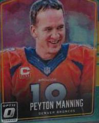 Peyton Manning [Gold] Football Cards 2016 Panini Donruss Optic Legends of the Fall Prices