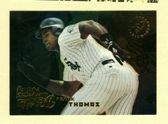 Frank Thomas Baseball Cards 1995 Stadium Club Crunch Time Prices