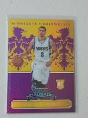 Zach LaVine [Purple] #166 Basketball Cards 2014 Panini Excalibur Crusade Prices