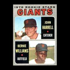 Giants Rookies [J. Harrell, B. Williams] #401 Baseball Cards 1970 Topps Prices