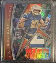 Justin Herbert [Psychedelic] #HV-JHE Football Cards 2022 Panini Spectra High Voltage Prices