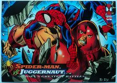 Spider-Man vs. Juggernaut Marvel 1994 Fleer Amazing Spider-Man Prices