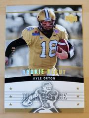 Kyle Orton [Gold Spectrum] Football Cards 2005 Upper Deck Rookie Debut Prices