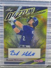 Blake Mitchell [Purple Mojo] #BA-BM1 Baseball Cards 2023 Leaf Vivid Autograph Prices