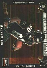 Andre Rison Football Cards 1993 Action Packed Monday Night Football Prices