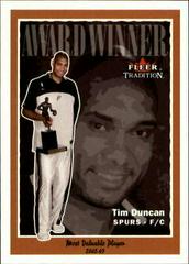 Tim Duncan #221 Basketball Cards 2003 Fleer Prices