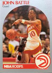 John Battle Basketball Cards 1990 Hoops Prices