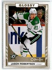 Jason Robertson [Gold] #R-43 Hockey Cards 2023 Upper Deck OPC Glossy Prices