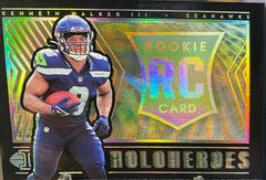 Kenneth Walker III [Gold] Football Cards 2022 Panini Illusions HoloHeroes Rookies Prices