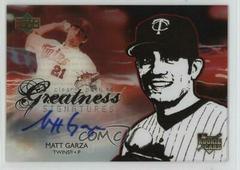 Matt Garza [Autograph] Baseball Cards 2006 Upper Deck Future Stars Prices