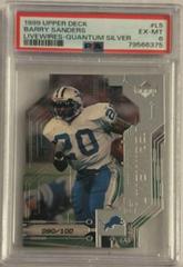 Barry Sanders [Exclusives Silver] Football Cards 1999 Upper Deck Prices