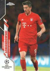 Robert Lewandowski Soccer Cards 2019 Topps Chrome UEFA Champions League Prices