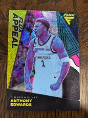 Anthony Edwards [Silver Mojo] #19 Basketball Cards 2022 Panini Flux Appeal Prices