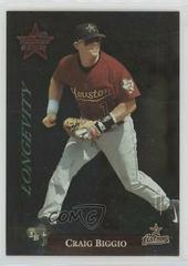 Craig Biggio Baseball Cards 2002 Leaf Rookies & Stars Prices
