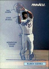 Ruben Sierra #616 Baseball Cards 1992 Pinnacle Prices