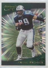 Frank Wycheck Football Cards 2000 Quantum Leaf Prices