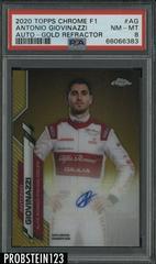 Antonio Giovinazzi [Gold] #F1A-AG Racing Cards 2020 Topps Chrome Formula 1 Autographs Prices
